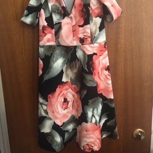 Short floral dress